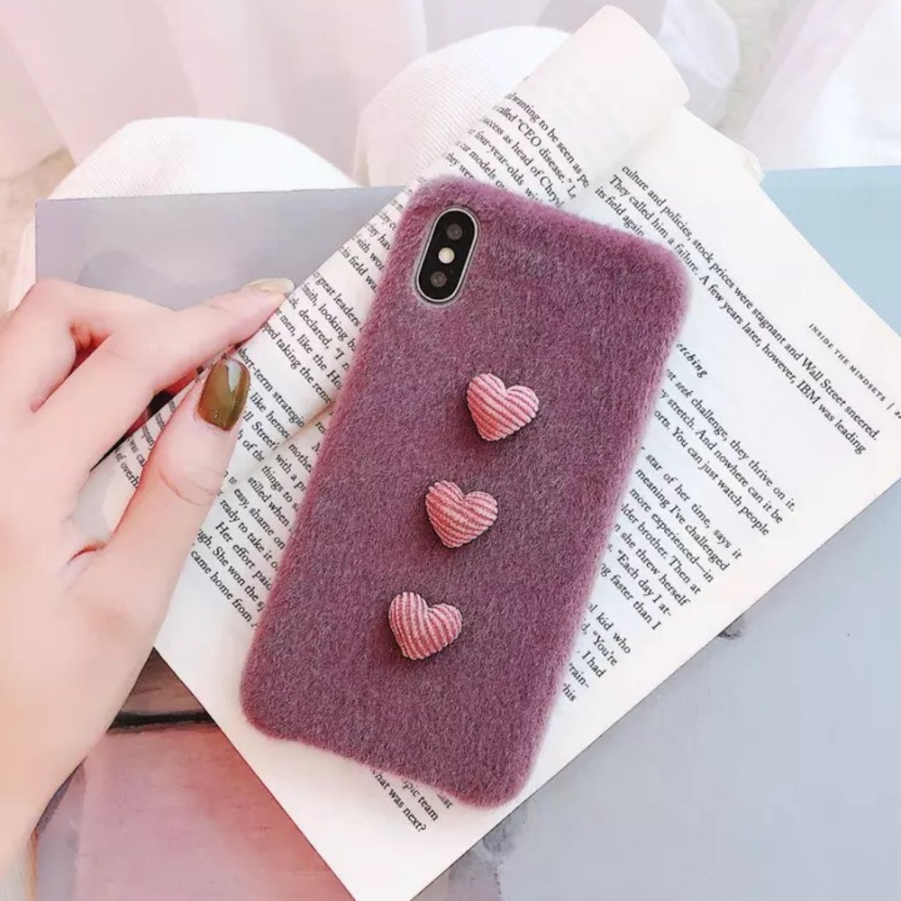 iPhone XR/XS/Max/7/8/+❤️️warm heart phone case